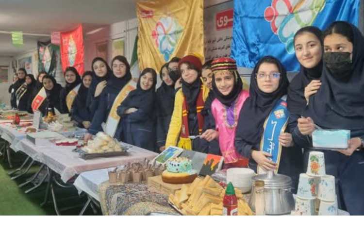 بازارچه خیریه متوسطه اول و دوم دخترانه شرق علوی در تاریخ 8 اسفند 1402 برگزار شد.