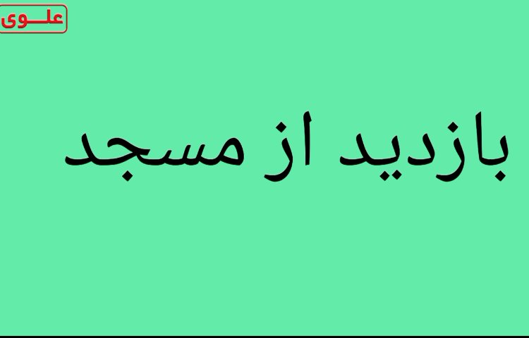 بازدید از مسجد 1