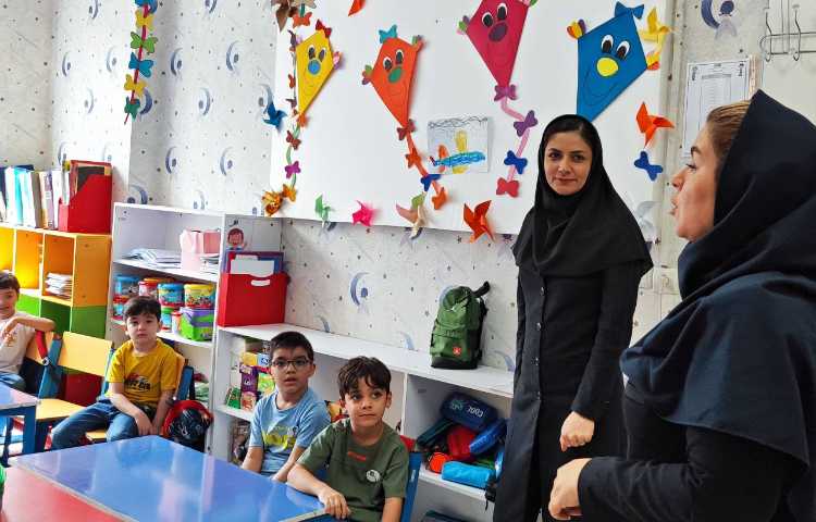 بازدید بازرسین محترم مرکز علوی از روند آموزش پایه در پایگاه تابستانی 4