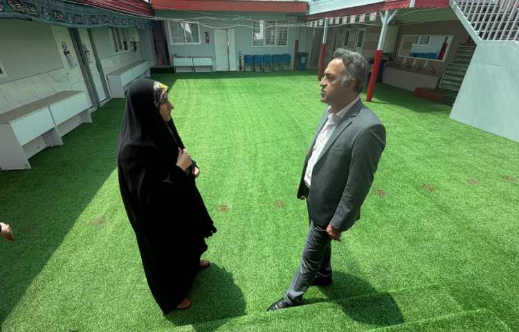 بازدید بازرس آموزش و پرورش منطقه 13 17