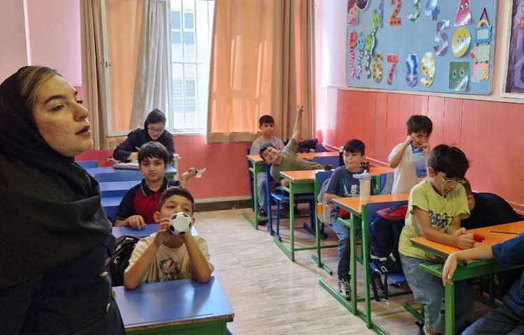 بازدید بازرس محترم آموزش دفتر مرکزی علوی و ارزیابی روند آموزشی 4