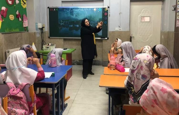 بازدید بازرس محترم واحد دبستان 1