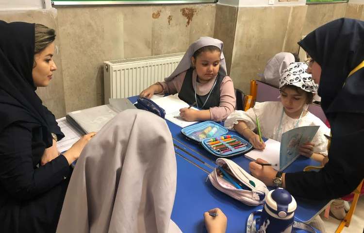 بازدید بازرس محترم واحد دبستان 3