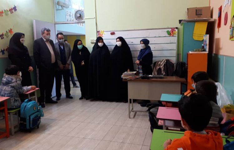 بازدید ریاست محترم آموزش و پرورش ناحیه 3 از دبستان سرآمد علوی 3