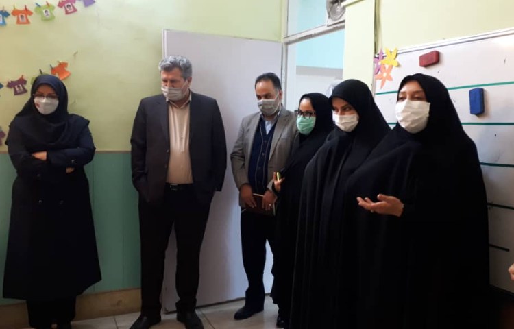 بازدید ریاست محترم آموزش و پرورش ناحیه 3 از دبستان سرآمد علوی 5