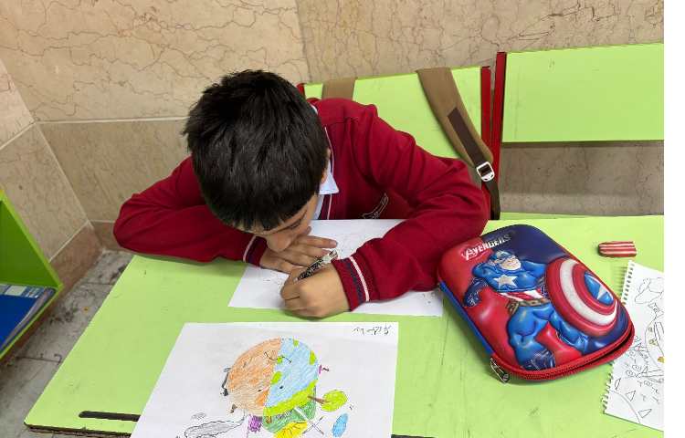 بازدید سرکار خانم آرین از دفتر مرکزی دپارتمان هنر از کلیه پایه ها 8