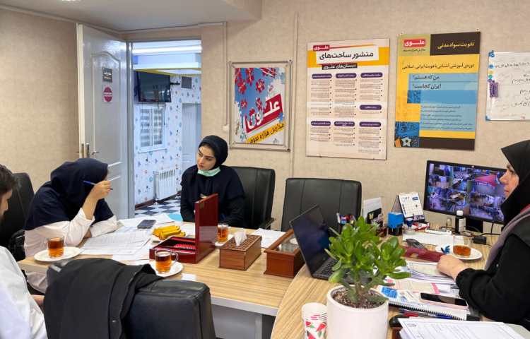 بازدید شبکه بهداشت شرق تهران