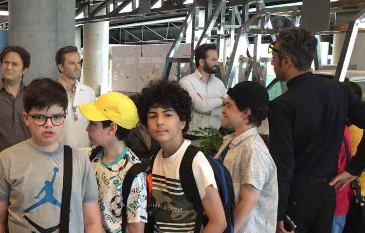 بازدید علمی در باغ کتاب و نوجوان 1