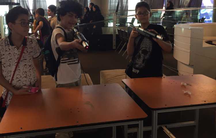 بازدید علمی در باغ کتاب و نوجوان 11