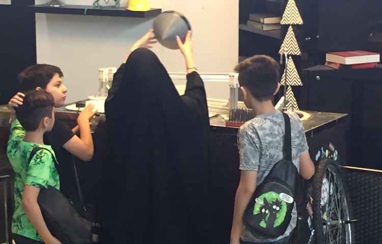 بازدید علمی در باغ کتاب و نوجوان 15