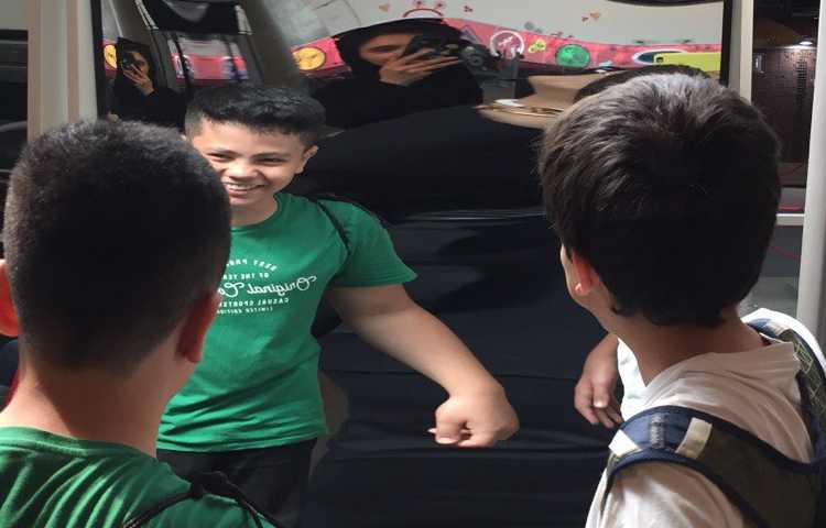 بازدید علمی در باغ کتاب و نوجوان 2