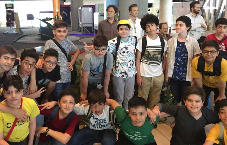 بازدید علمی در باغ کتاب و نوجوان 4