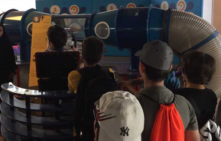 بازدید علمی در باغ کتاب و نوجوان 6