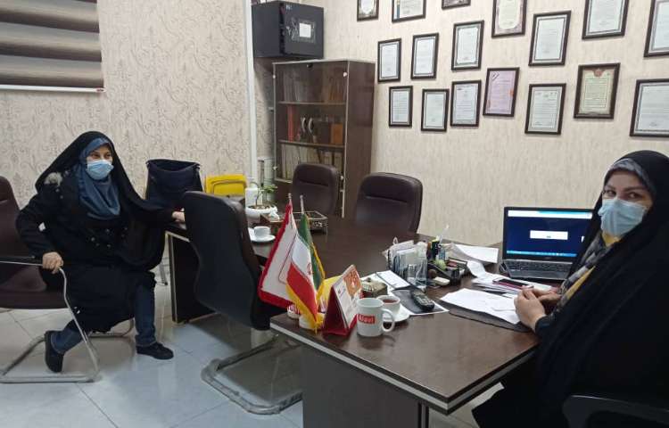 بازدید مسئول بهداشت سرکار خانم قرائی از دبستان 3