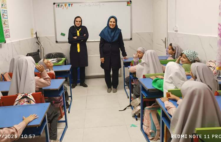 بازدید معاون آموزشی از کلاسها 3