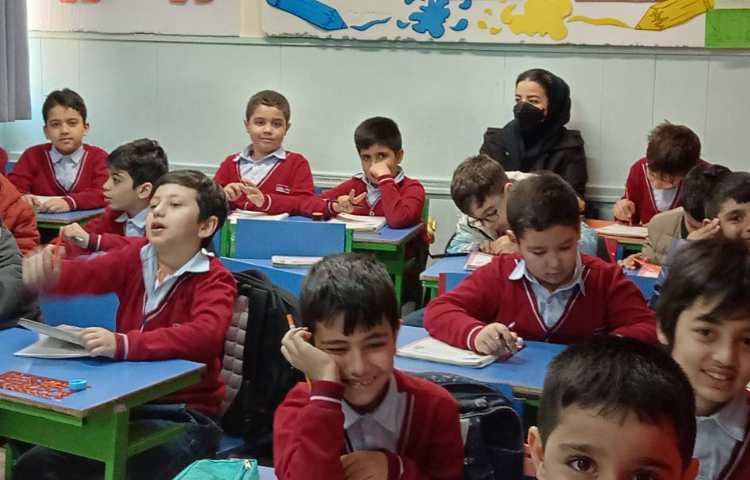 بازدید معاون محترم آموزش دفتر مرکزی علوی و ارزیابی روند آموزشی 1