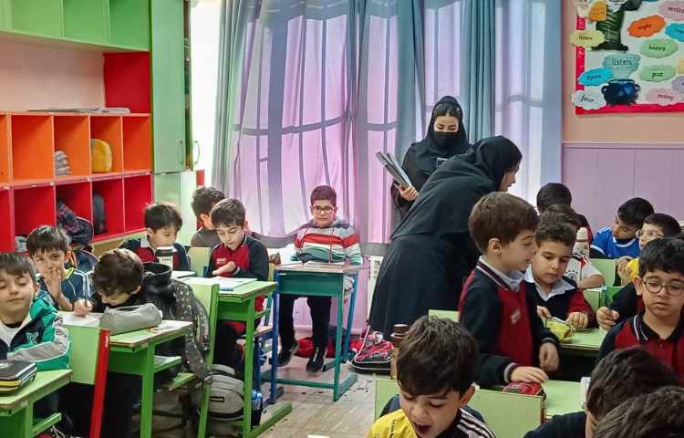 بازدید معاون محترم آموزش دفتر مرکزی علوی و ارزیابی روند آموزشی 3