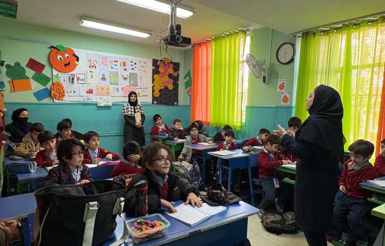 بازدید معاون محترم آموزش دفتر مرکزی علوی و ارزیابی روند آموزشی 6