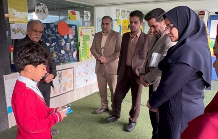 بازدید و ارزیابی اداره آموزش و پرورش ناحیه 3 9