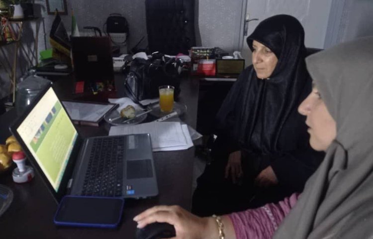 بازدید کارشناس محترم منطقه از پایگاه تابستان 4