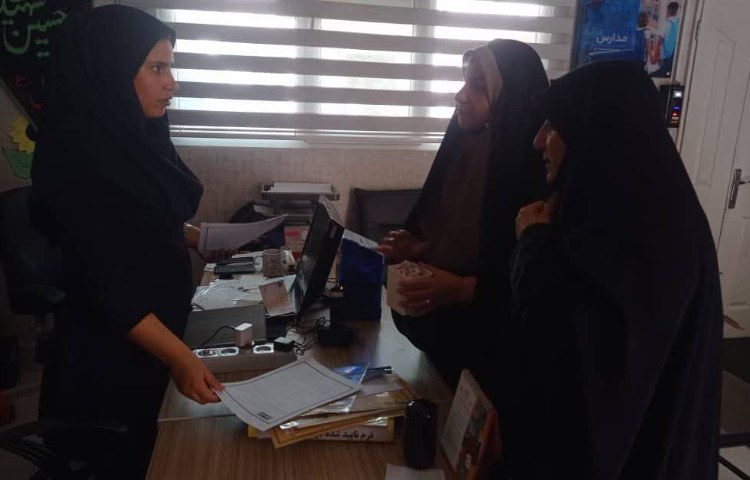 بازدید کارشناس محترم منطقه از پایگاه تابستان 5