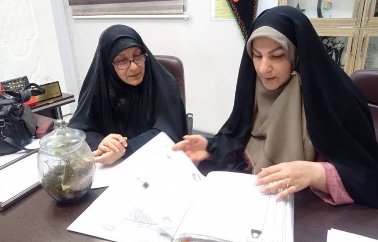 بازدید کارشناس محترم منطقه از پایگاه تابستان