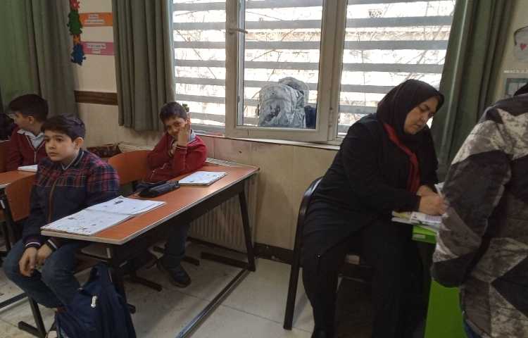 بازدید کلاسی معاون آموزشی 1