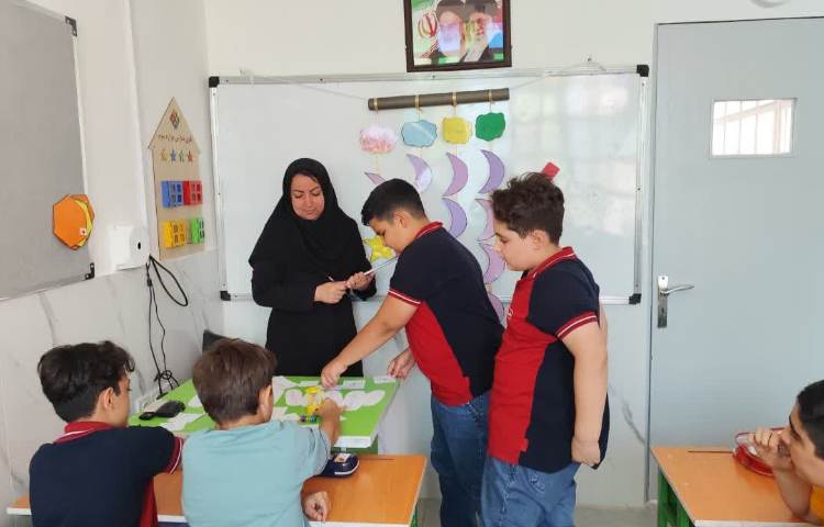 بازدید کلاسی معاون آموزشی 1