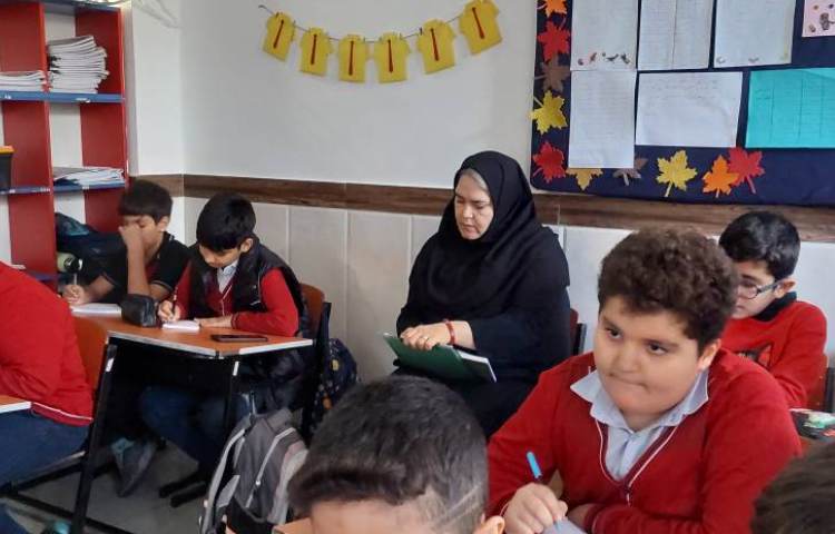 بازدید کلاسی معاون آموزشی 1