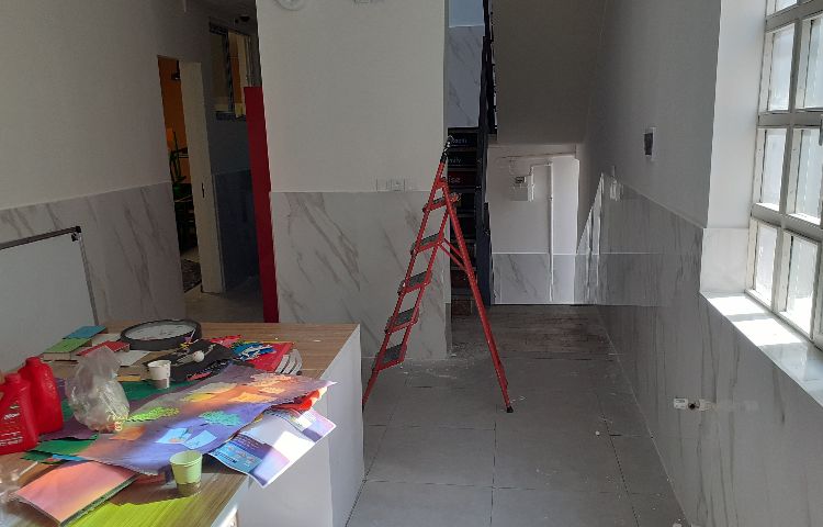 بازسازی وتعمیرات مدرسه 6