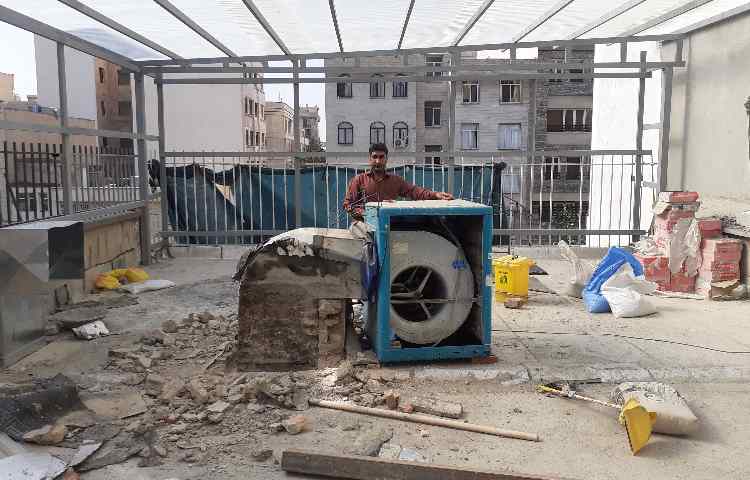 بازسازی وتعمیرات مدرسه 7