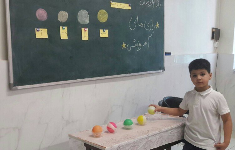 بازی آموزشی جهت تقویت دیداری