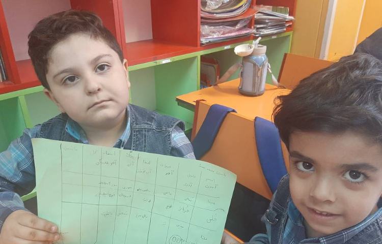 :بازی اِسم فامیل، کلاس توت فرنگی 2