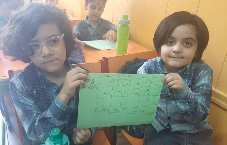 :بازی اِسم فامیل، کلاس توت فرنگی 3