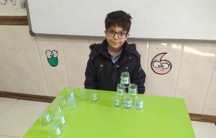 بازی املا برای تقویت حافظه دیداری، ساخت برج کلمات 1