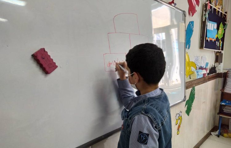 بازی املا برای تقویت حافظه دیداری، ساخت برج کلمات 4