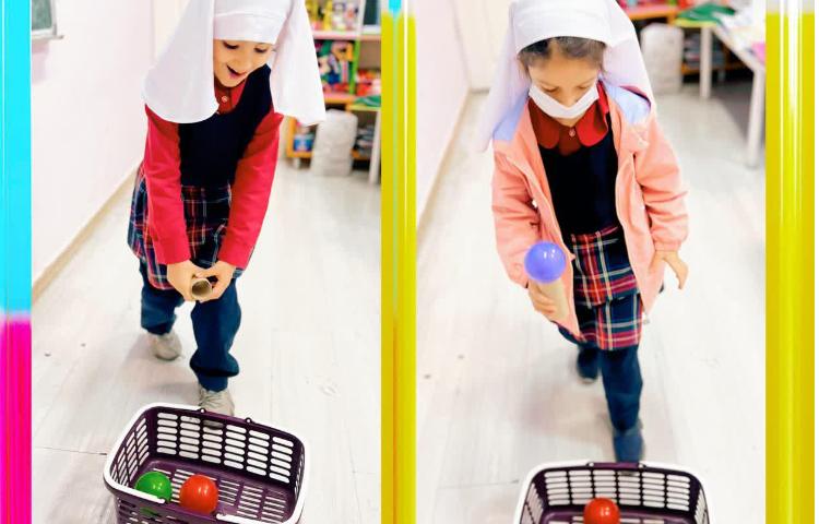 بازی با توپ های رنگی 1