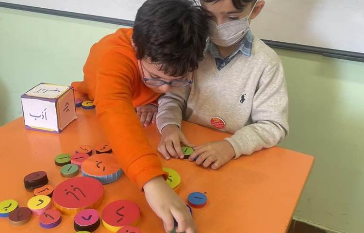 بازی با حروف جهت ساخت کلمات 2