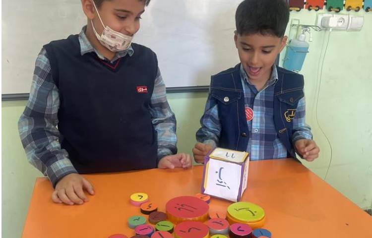 بازی با حروف جهت ساخت کلمات 4