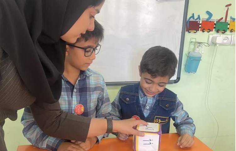 بازی با حروف جهت ساخت کلمات 7