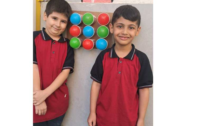 بازی با مربع شگفت انگیز کلاس اول 2 3