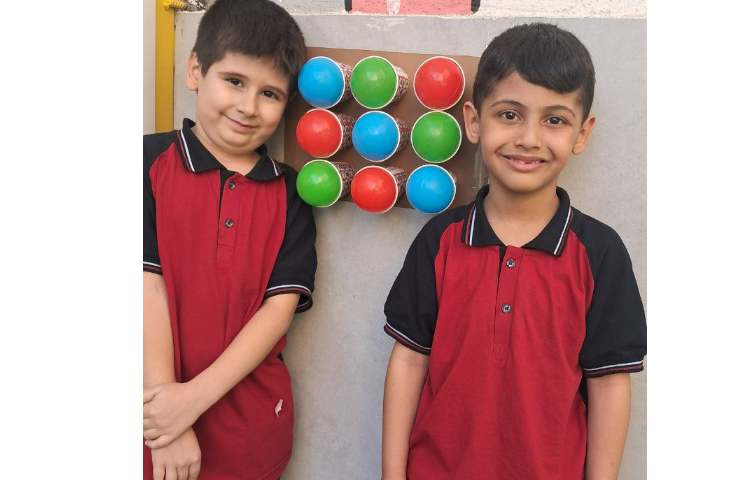 بازی با مربع شگفت انگیز کلاس اول 2