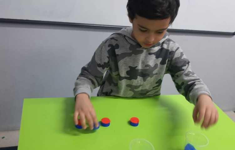 بازی تشخیص رنگ و شمارش