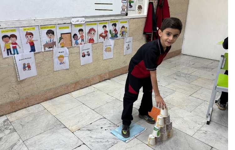 بازی تقویت مهارت حرکتی 7