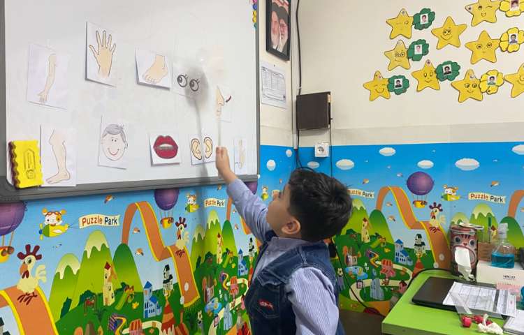 بازی جهت تمرین لغات Body Parts 3