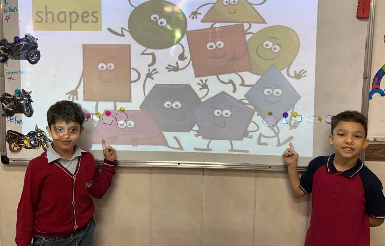 بازی جهت تمرین Shapes 1