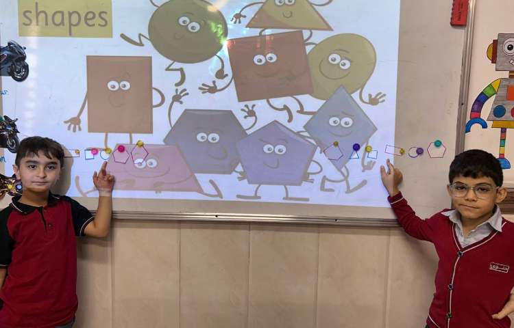 بازی جهت تمرین Shapes 2