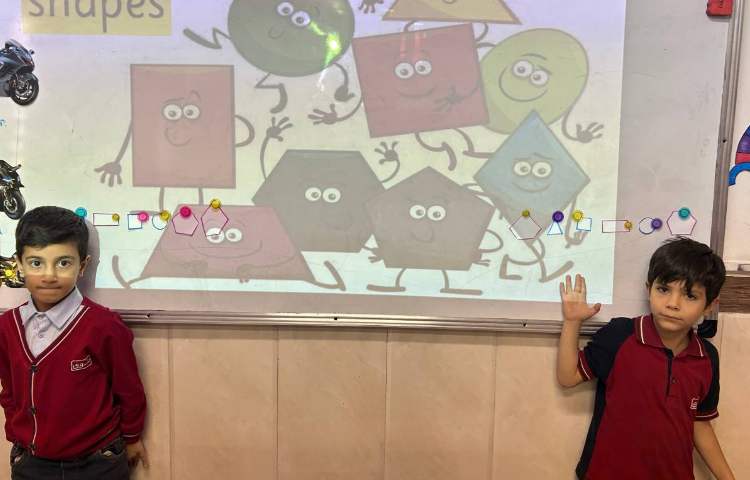 بازی جهت تمرین Shapes