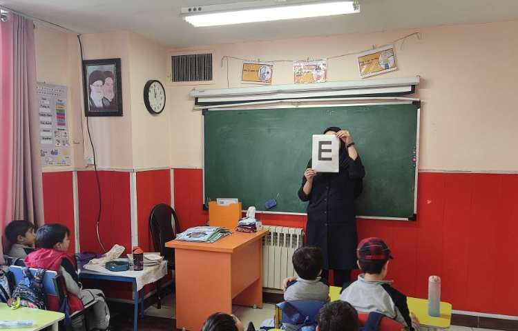 بازی جهت ها با استفاده از علامت های چشم پزشکی 2