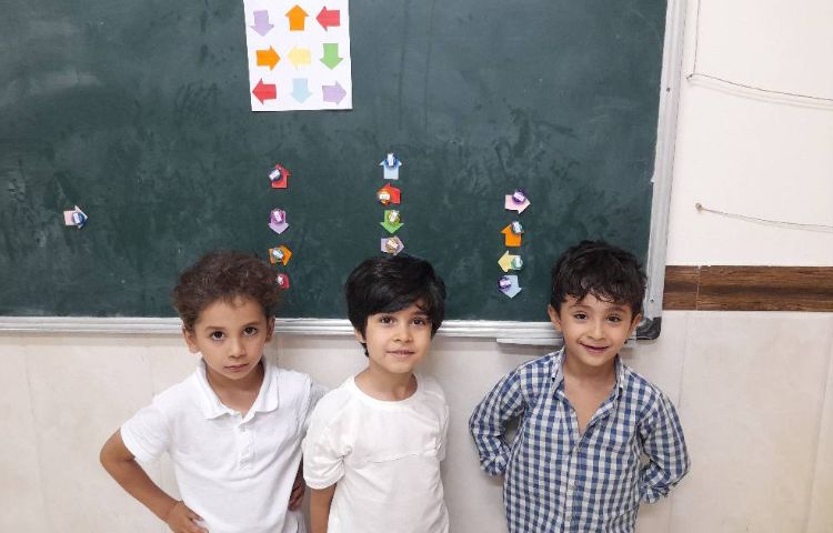 بازی جهت یابی توسط فلش های رنگی 2